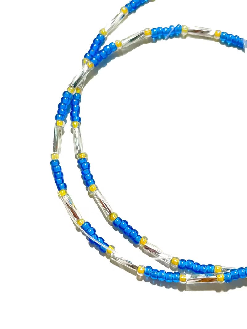 Fruit & Vegetable Collection - 003 Blue Java Banana Necklace