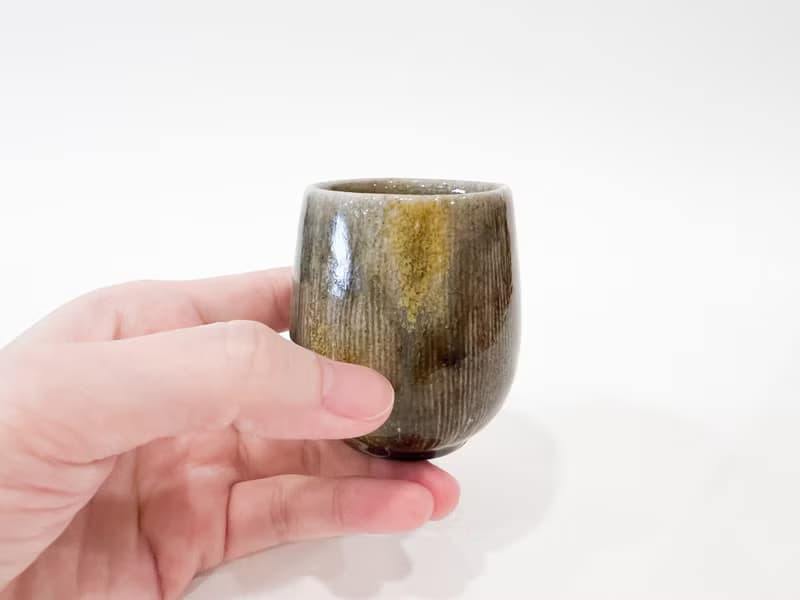 柴燒鬱金香小酒杯/茶杯(1個)