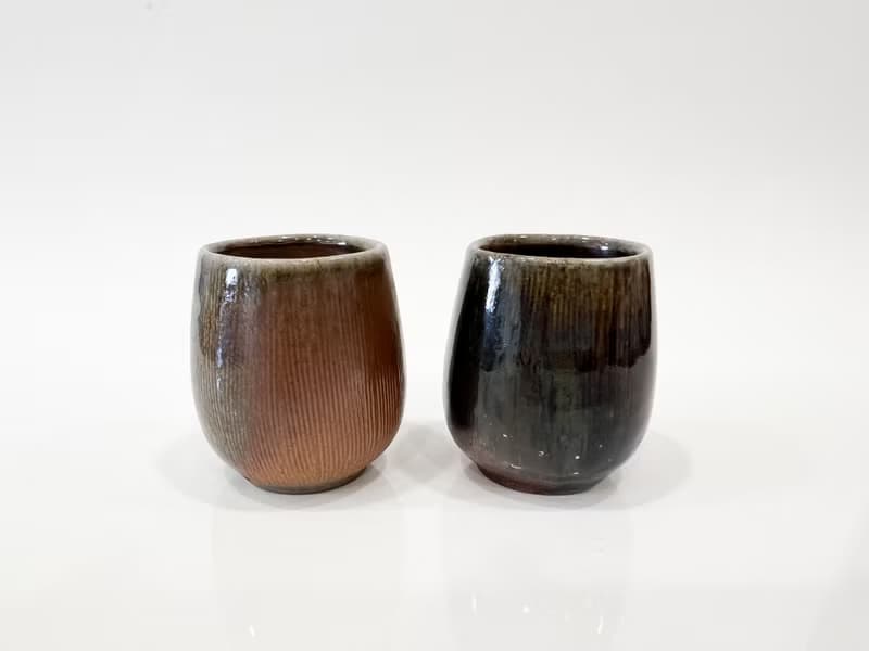 柴燒鬱金香小酒杯/茶杯(1個)