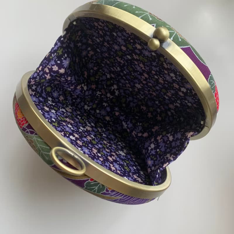 紫鶴小圓包 - 可手拿 / 斜揹/ 婚禮姊妹禮物