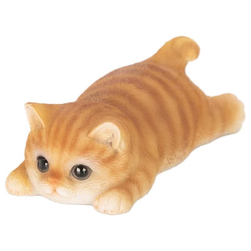 デバリエ ca216y【正規品】猫の置物 茶トラ カップラーメン マグネット レジン製 ギフト かわいい 誕生日プレゼント