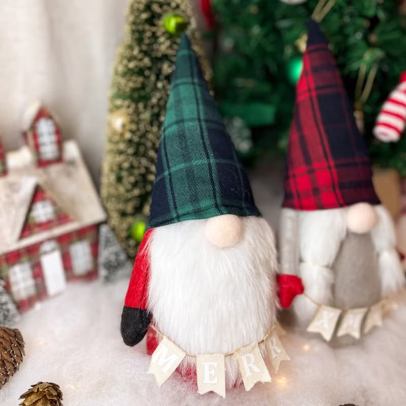 Merry X'mas Garland Gnome Decor|聖誕擺飾|交換禮物|24小時出貨