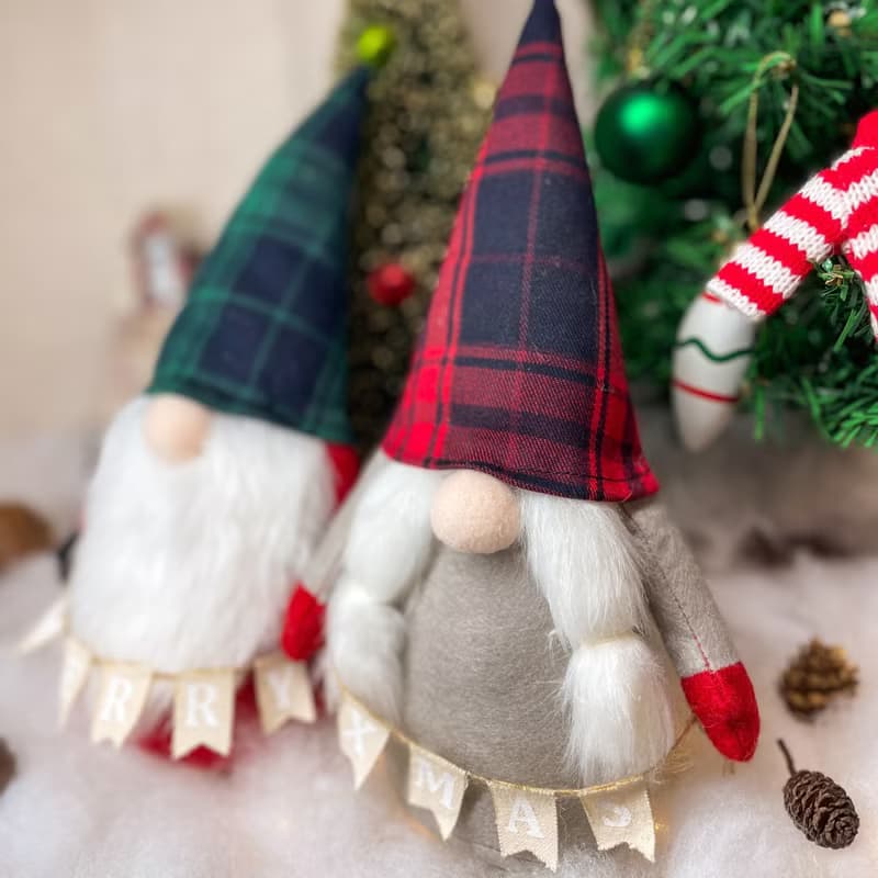 Merry X'mas Garland Gnome Decor|聖誕擺飾|交換禮物|24小時出貨
