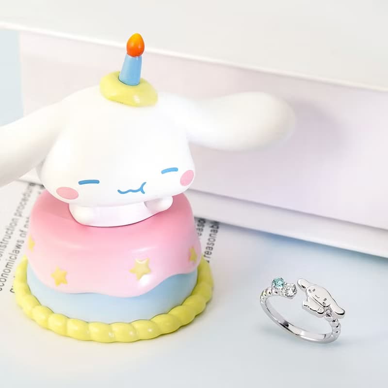 Small Gift for U系列-Cinnamoroll 大耳狗喜拿禮物純銀戒指