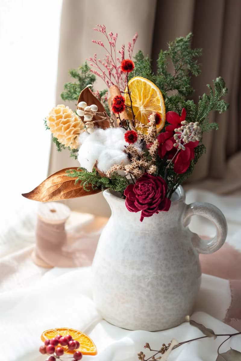 經典 - 聖誕小花束 | 乾燥花束 | 聖誕禮物