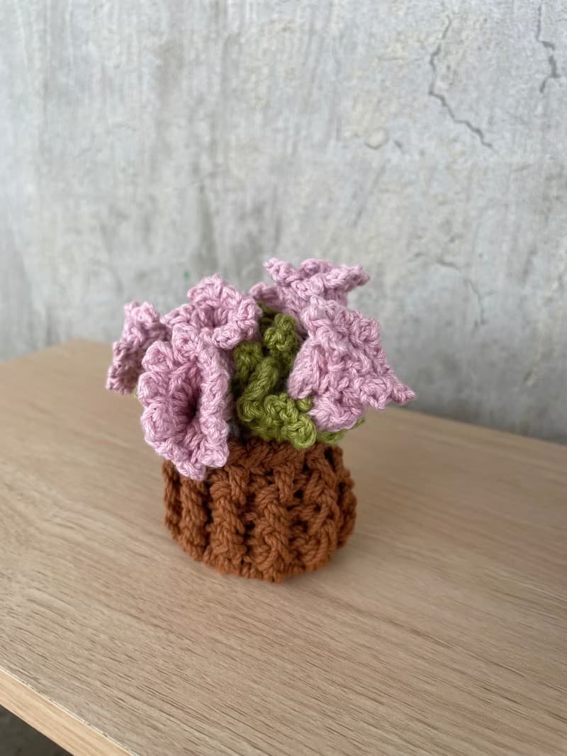 小花杯墊花盆組