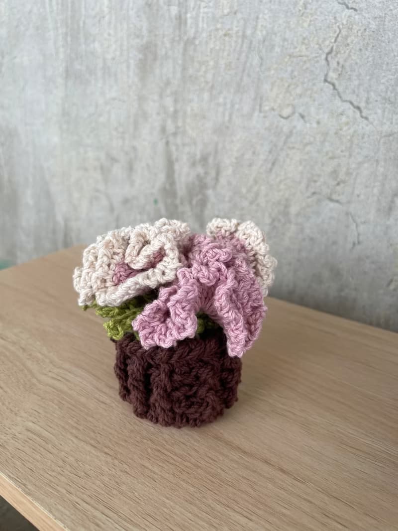 小花杯墊花盆組