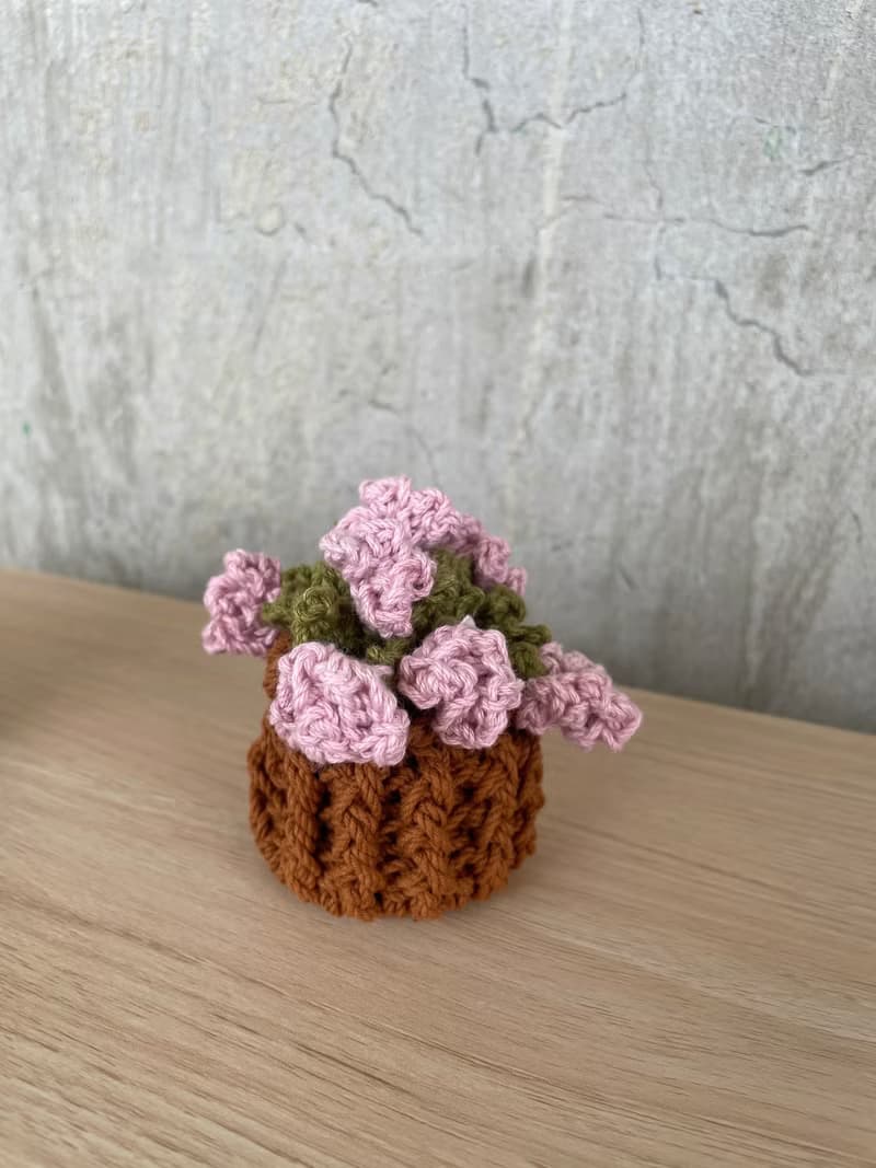 小花杯墊花盆組