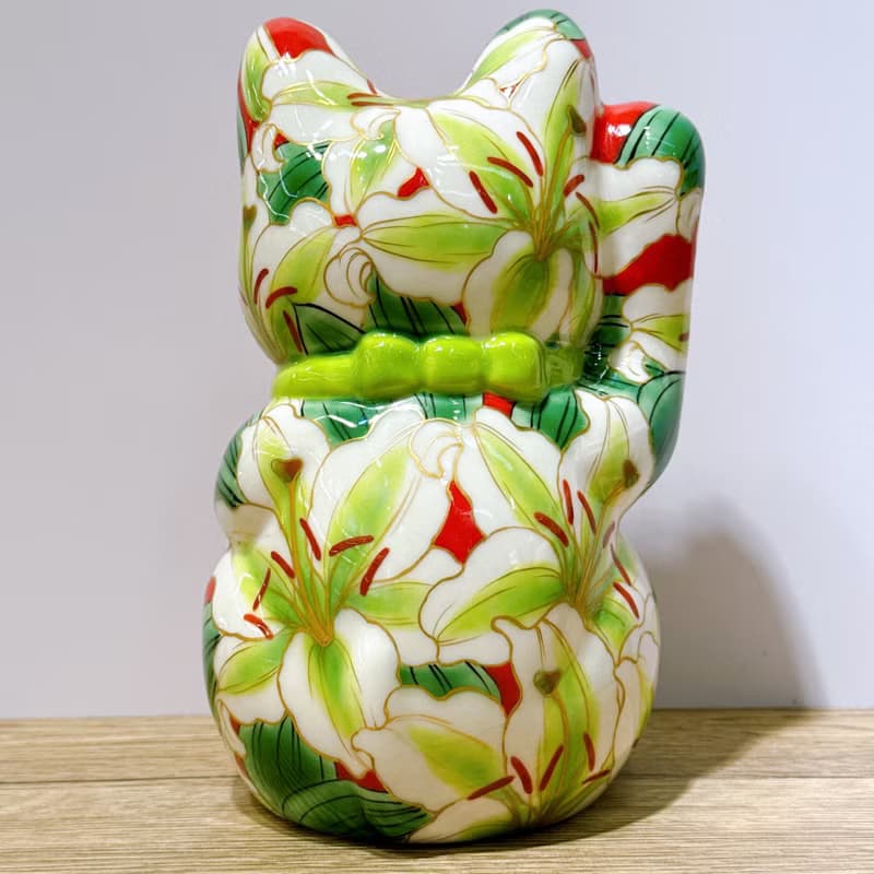 【赤華燦輝】日本清水燒招財貓 | 赤地 - 卡薩布蘭 特大