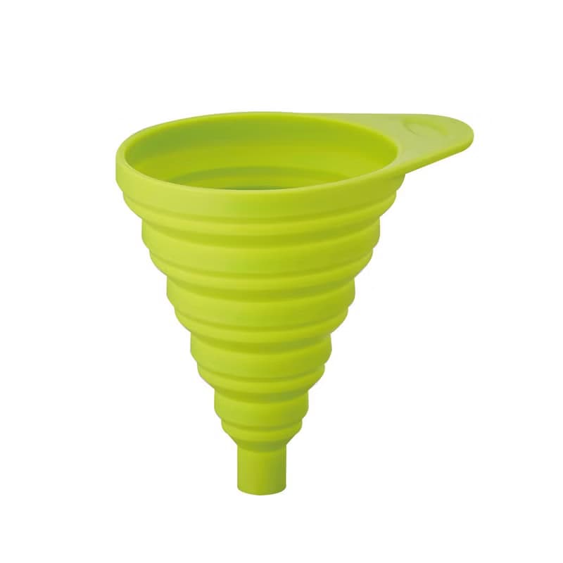 日本【SALUS 佐藤金屬】可折疊矽膠漏斗