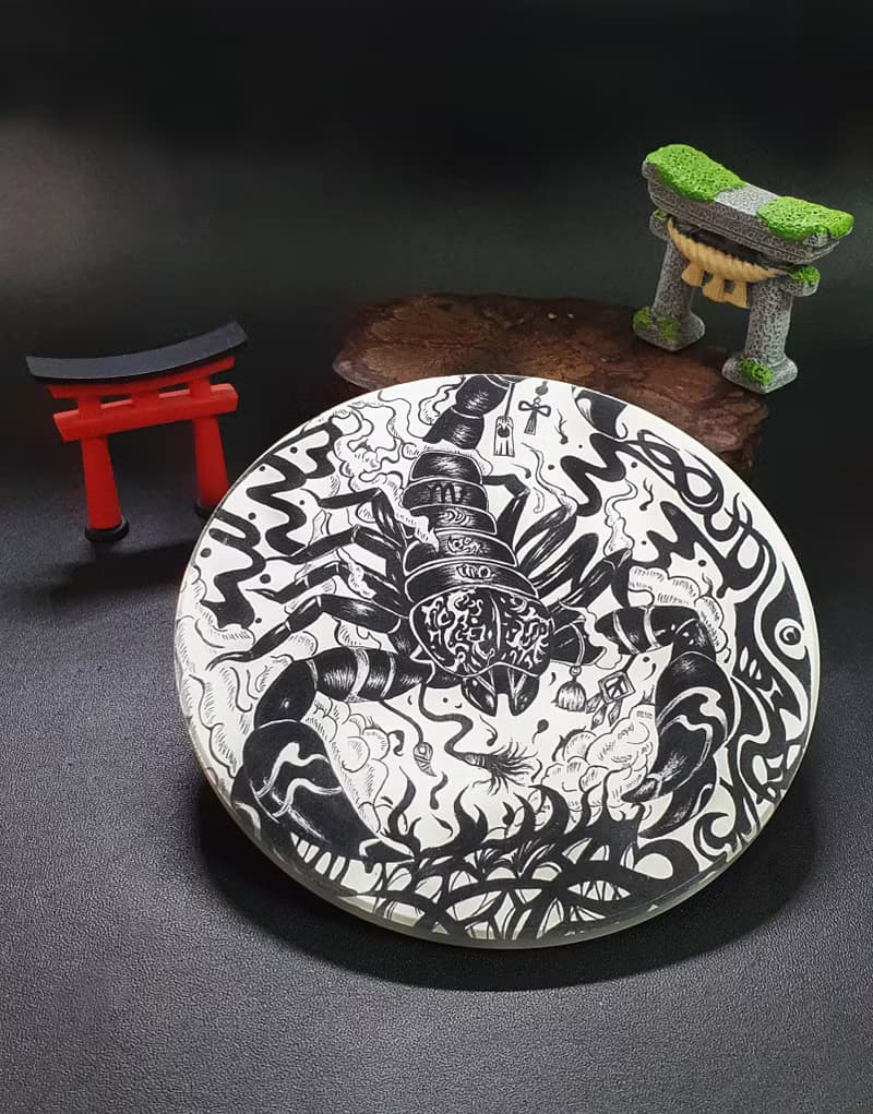| 東方十二宮 | 陶瓷杯墊-天蠍座
