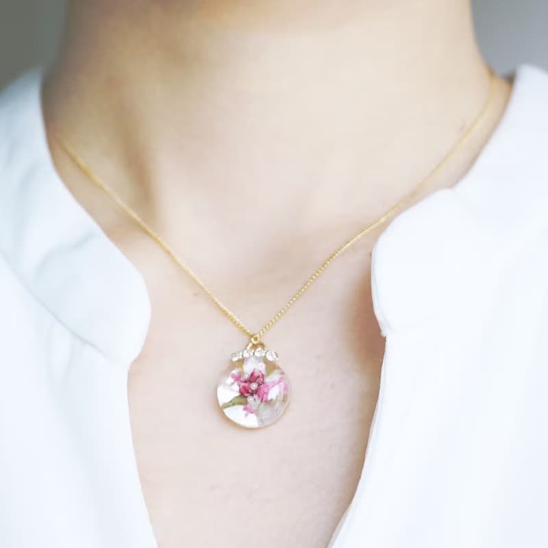 かすみ草の花束ジュエリーset