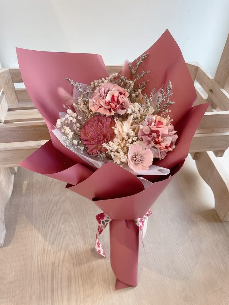 康乃馨鈔票花束/有錢花束/鈔票花束/現金花束/母親節花禮/康乃馨