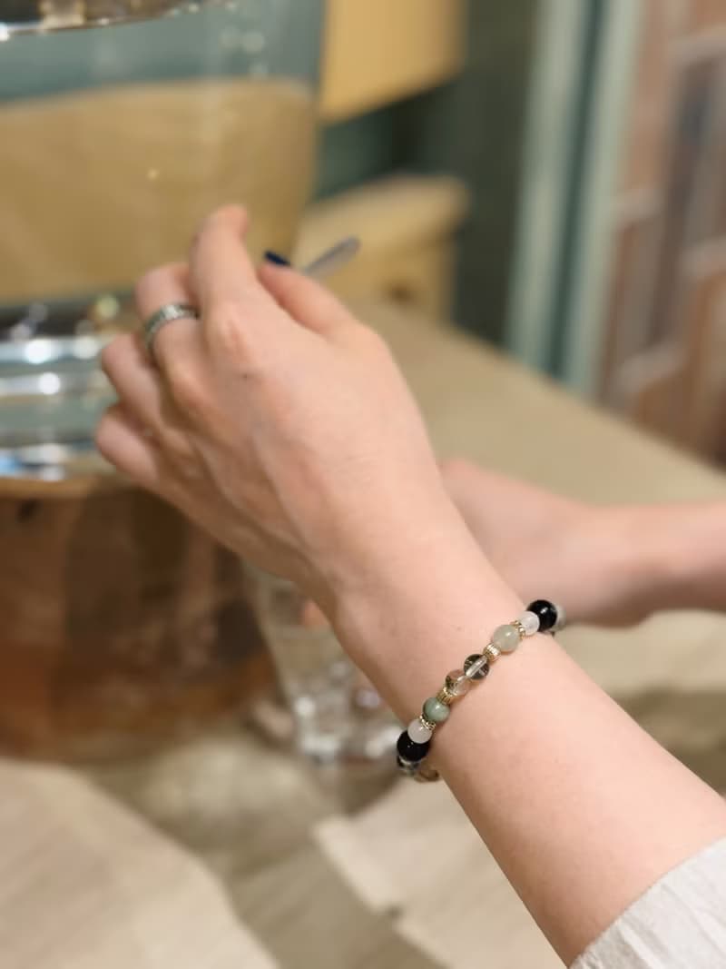 Mimis設計款 森幽 胎毛水晶手鍊