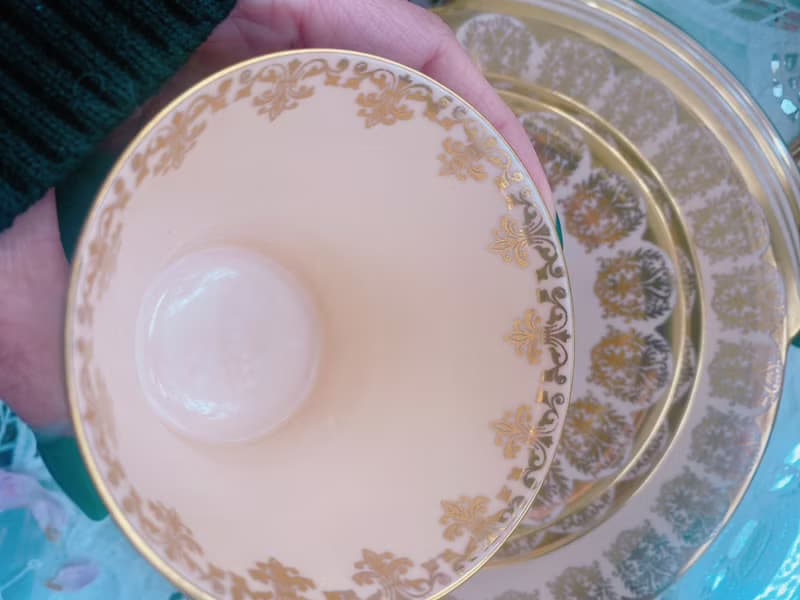 1927 年 Royal Albert 新藝術時期古董杯花茶杯咖啡杯母親節禮物