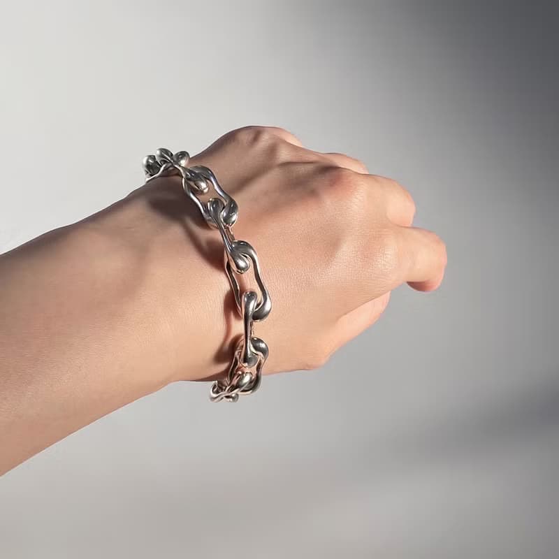 手鍊 925純銀 volume bracelet 01