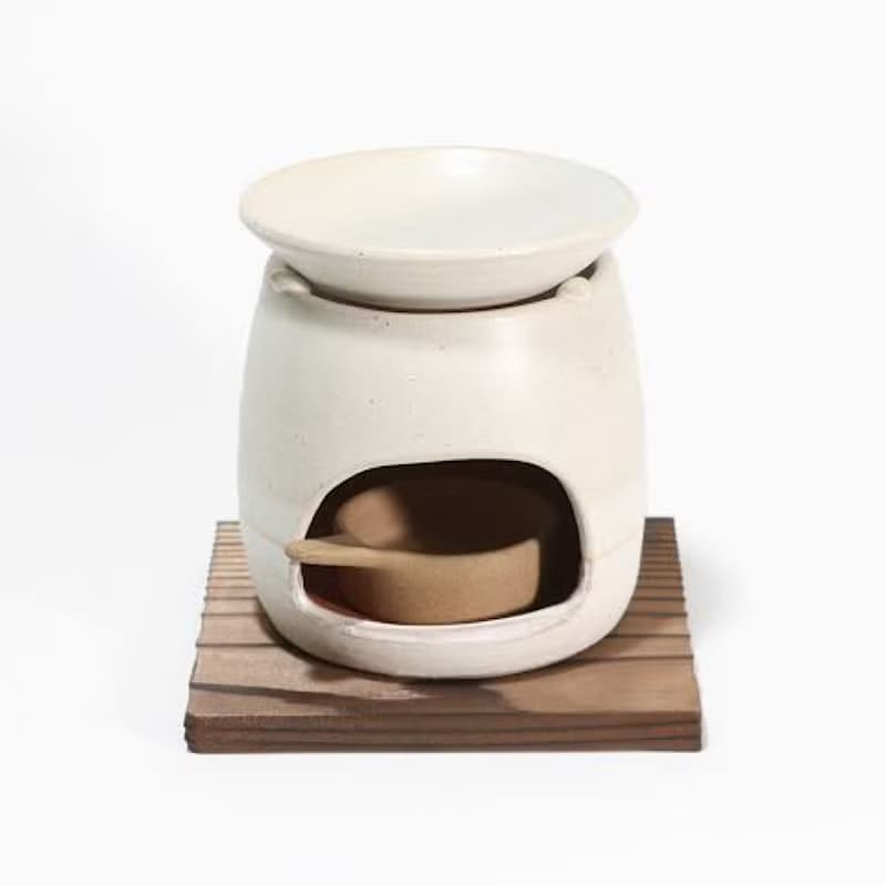 常滑燒茶香爐-茶具組-