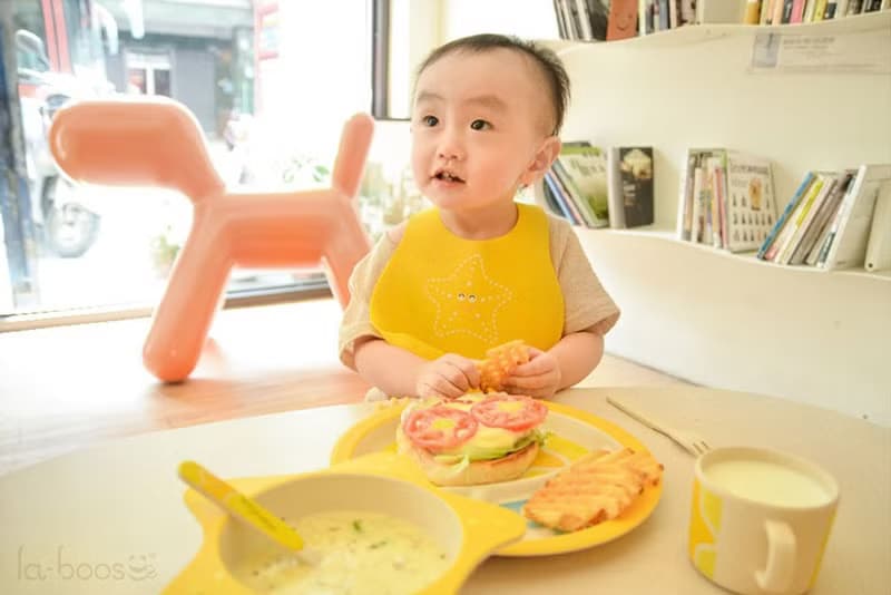 【LABOOS 樂舖】天然竹纖維兒童餐具 小星星套裝