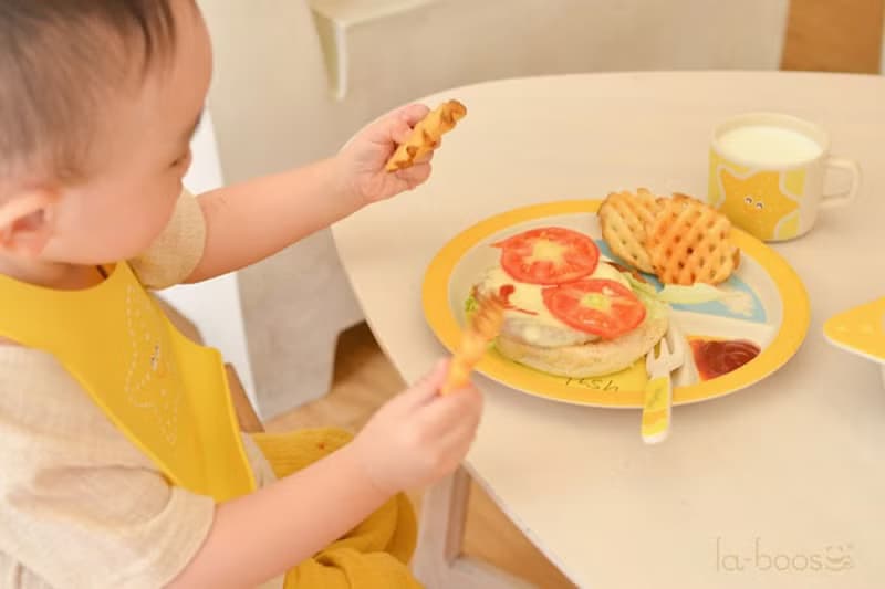 【LABOOS 樂舖】天然竹纖維兒童餐具 小星星套裝