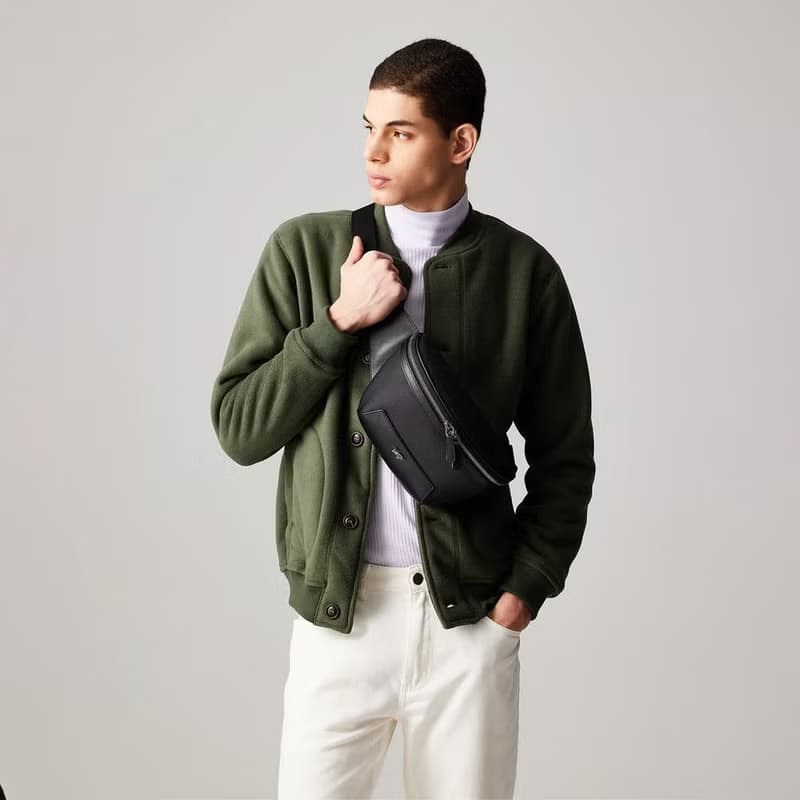 【免費升級送禮包裝】湯姆 腰胸包-黑色/BF542-07-BK