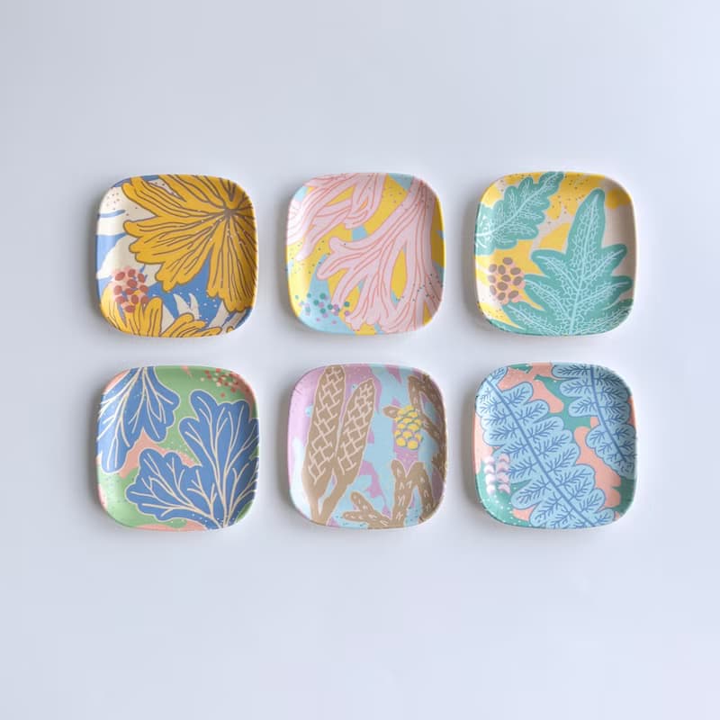 【福利品專區】蕨景環保小碟 共16款隨機出貨 | 出清