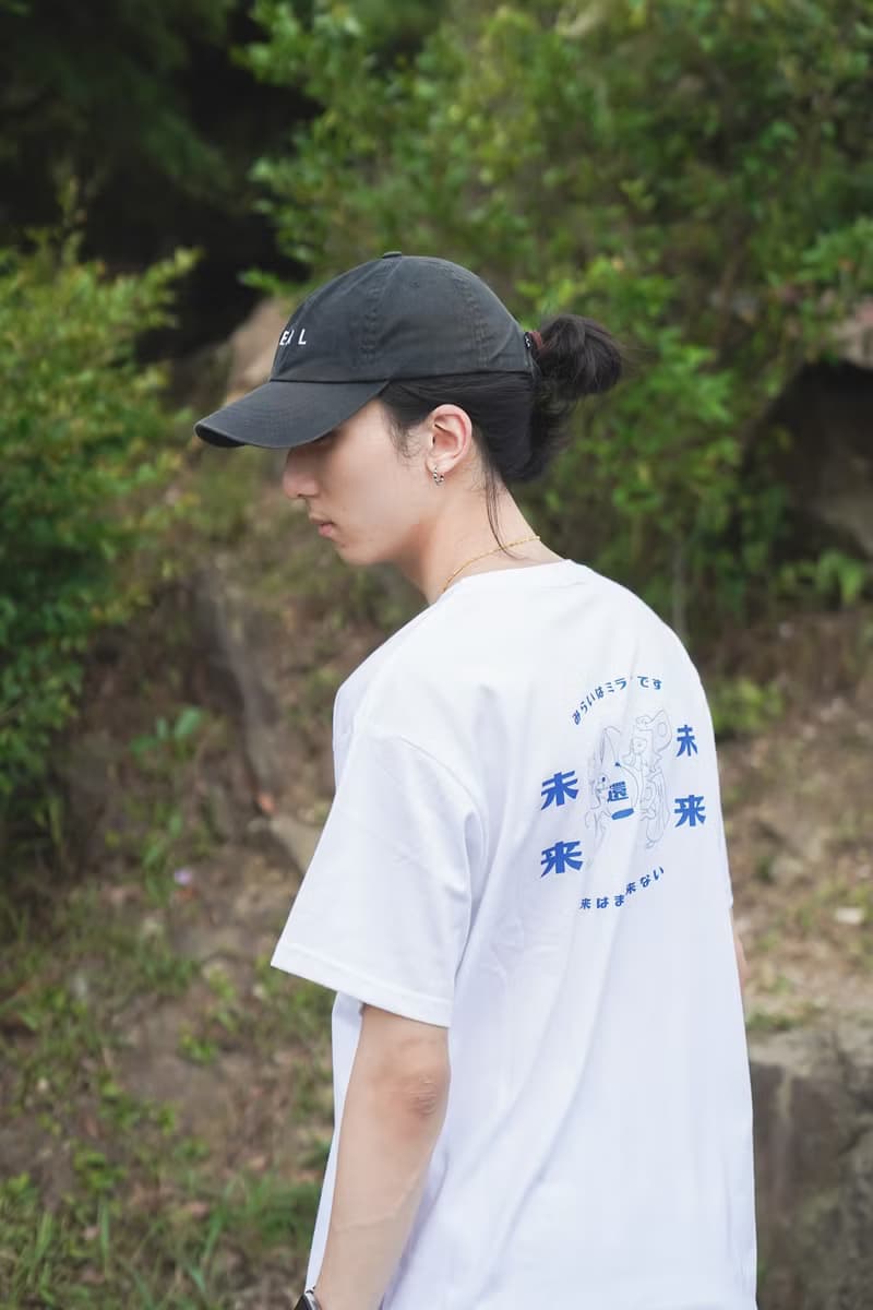 祭典貓 未來還未來 - 白 朝氣藍 Tee T-Shirt  【 情人節 生日 】