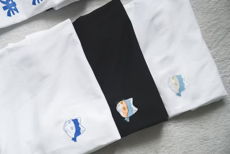 祭典貓 未來還未來 - 白 朝氣藍 Tee T-Shirt  【 情人節 生日 】