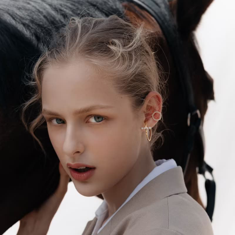 輕巧時尚/ Delphine earcuffs 一對