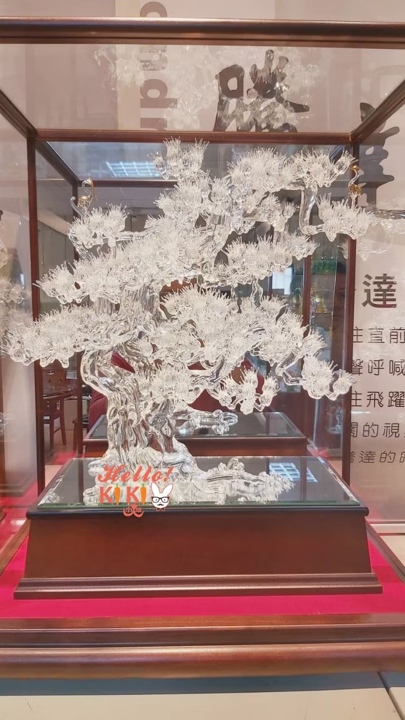 琉璃 松鶴長青 升遷禮物 退休送禮 開幕送禮 謝師禮物 新婚賀禮