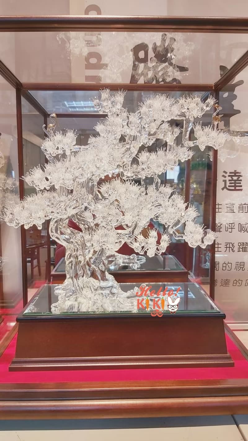 琉璃 松鶴長青 升遷禮物 退休送禮 開幕送禮 謝師禮物 新婚賀禮