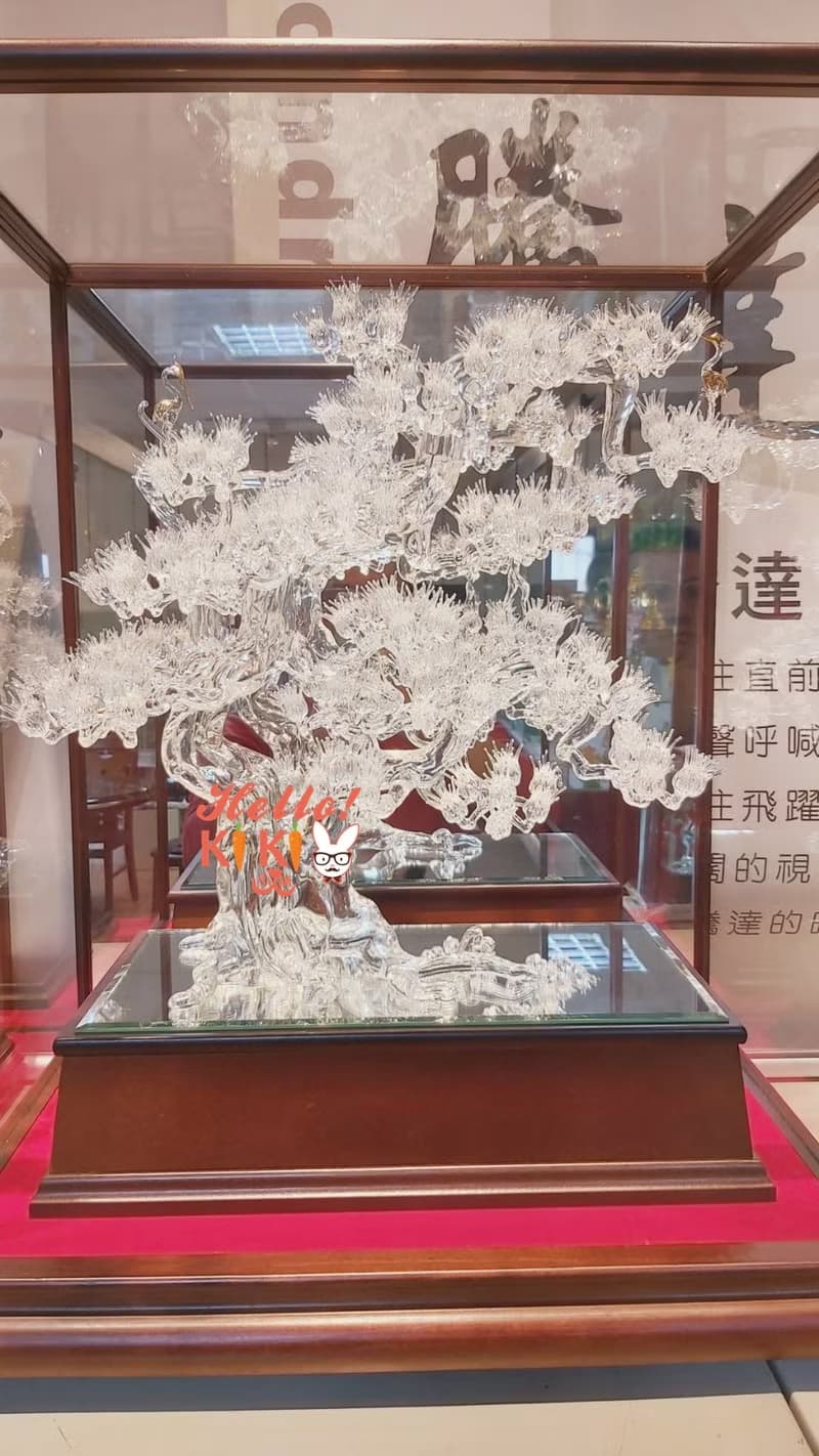 琉璃 松鶴長青 升遷禮物 退休送禮 開幕送禮 謝師禮物 新婚賀禮