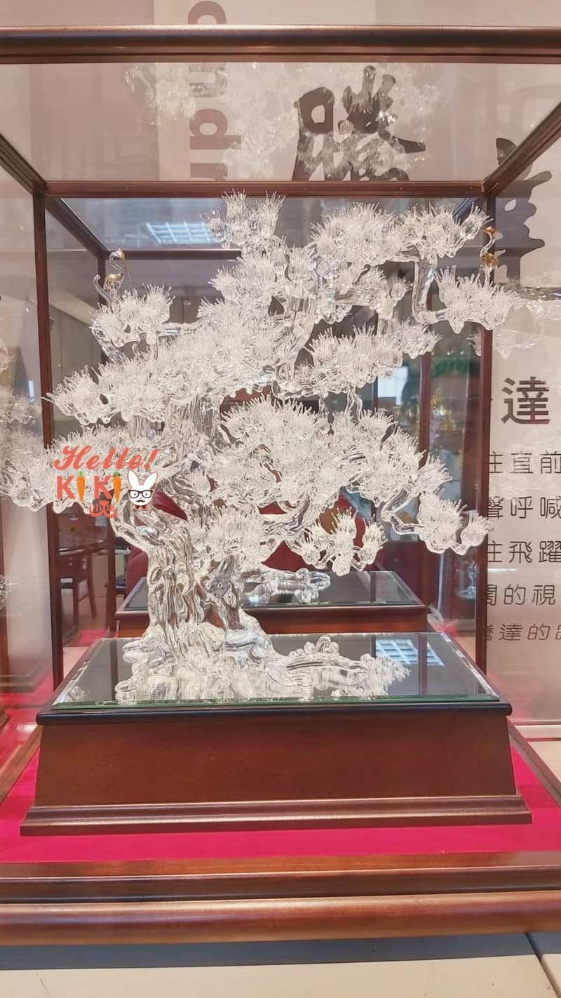 琉璃 松鶴長青 升遷禮物 退休送禮 開幕送禮 謝師禮物 新婚賀禮