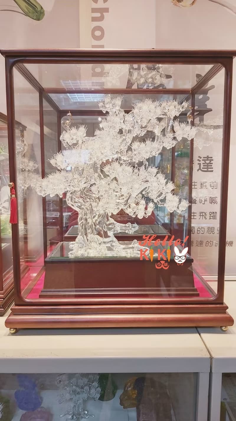 琉璃 松鶴長青 升遷禮物 退休送禮 開幕送禮 謝師禮物 新婚賀禮