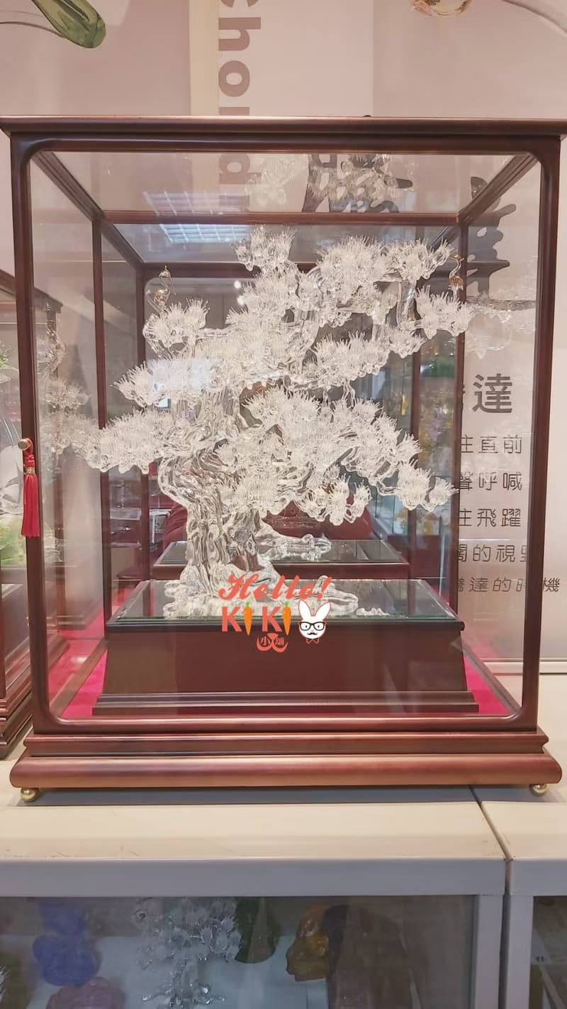 琉璃 松鶴長青 升遷禮物 退休送禮 開幕送禮 謝師禮物 新婚賀禮