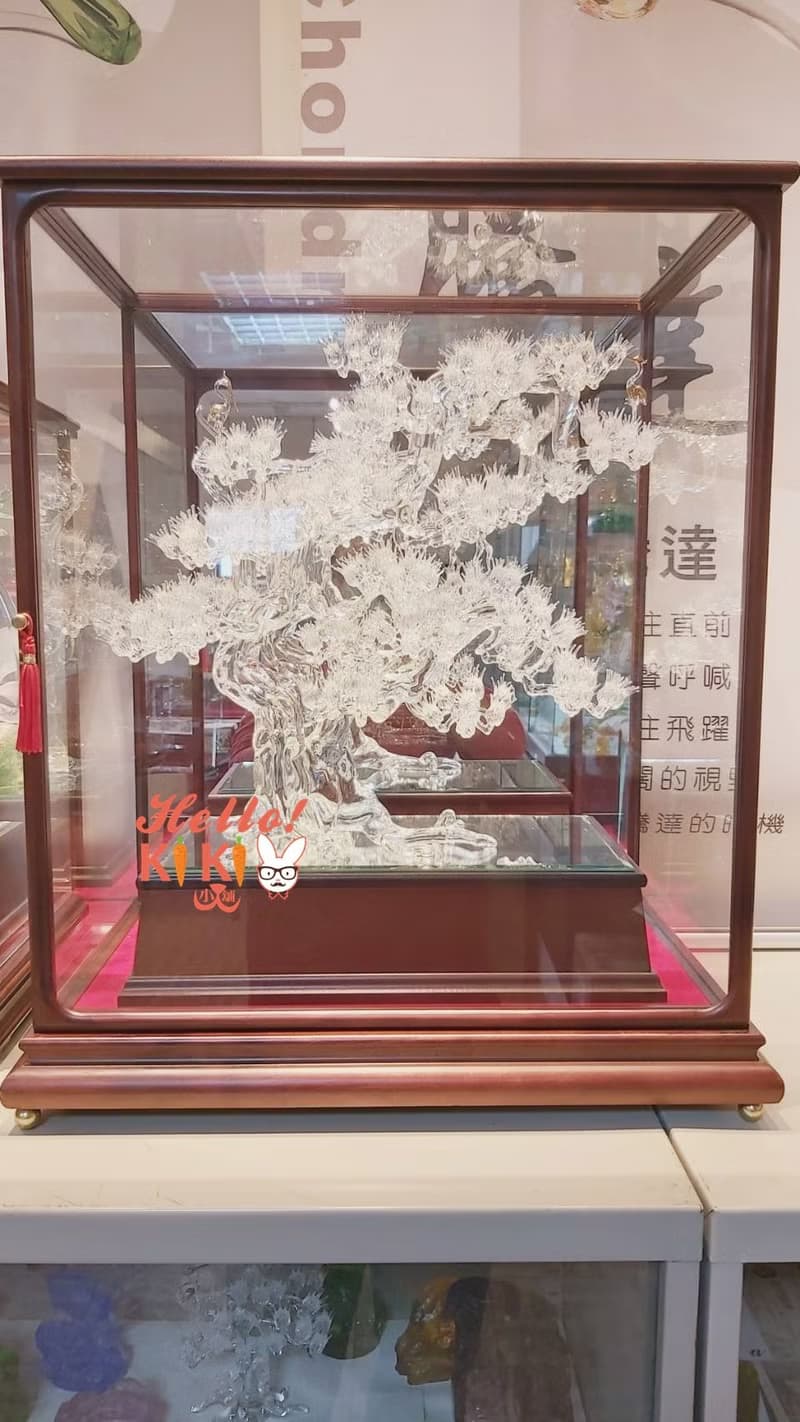 琉璃 松鶴長青 升遷禮物 退休送禮 開幕送禮 謝師禮物 新婚賀禮