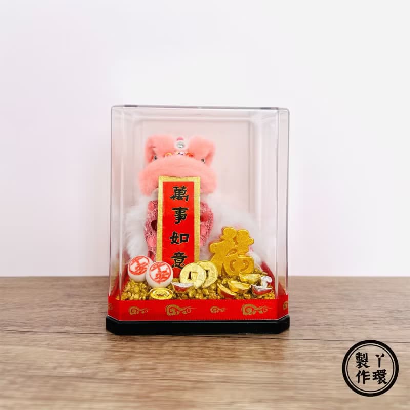 毛毛醒獅擺設