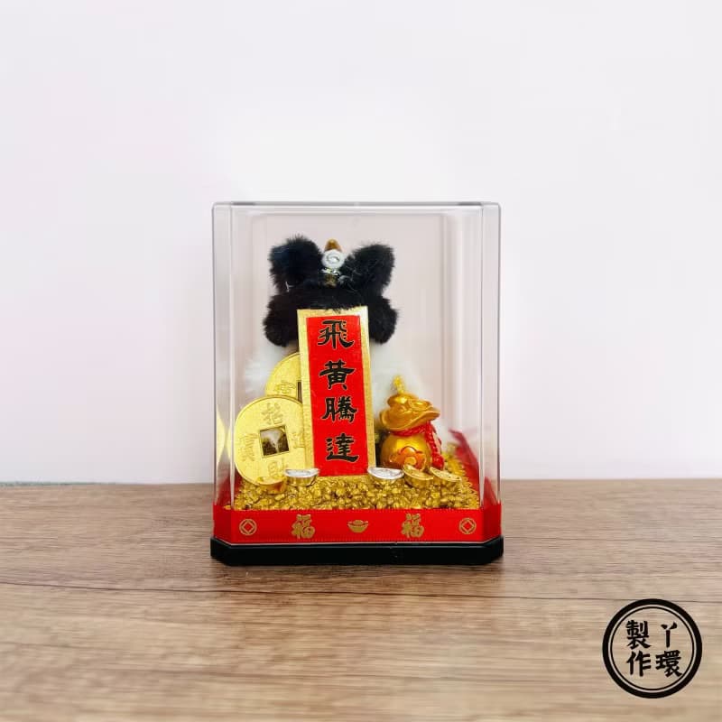 毛毛醒獅擺設