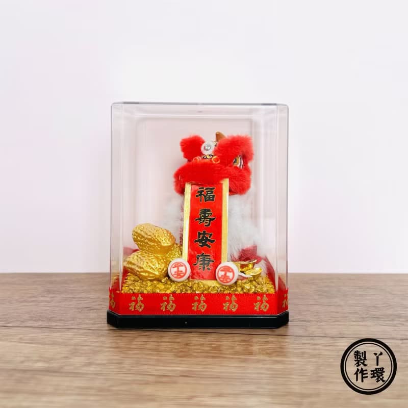 毛毛醒獅擺設