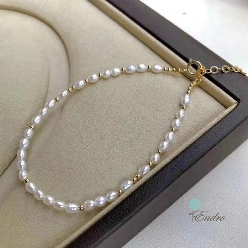 ENDRO ACC 疊影細珍珠手鍊