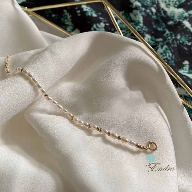 ENDRO ACC 疊影細珍珠手鍊