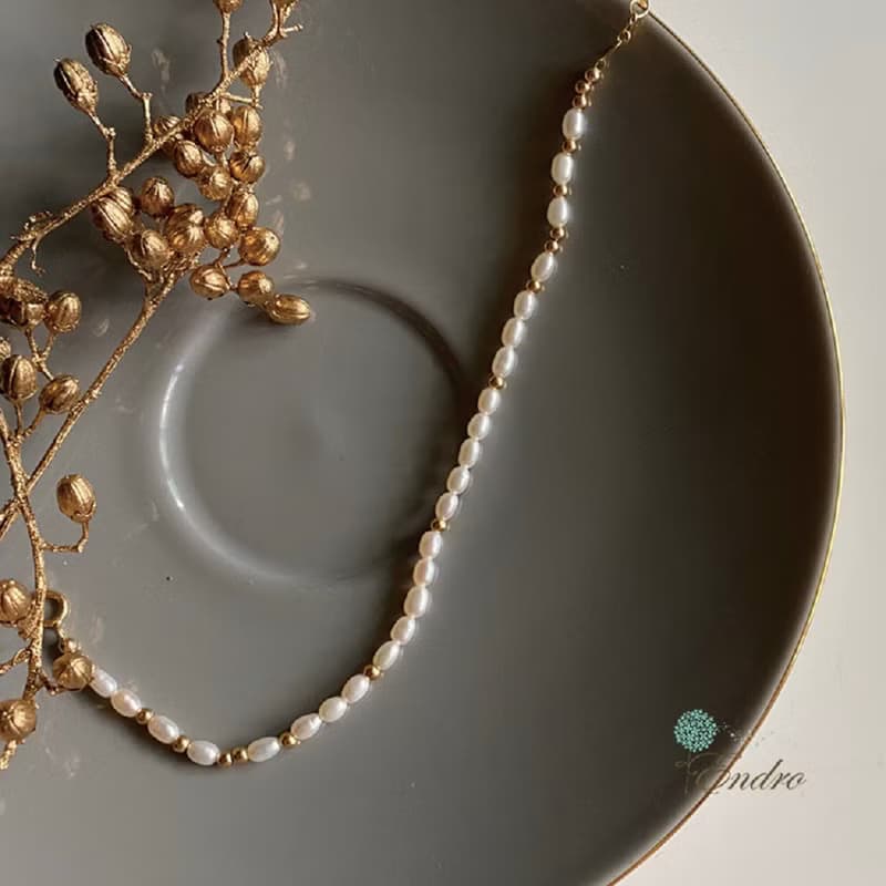 ENDRO ACC 疊影細珍珠手鍊