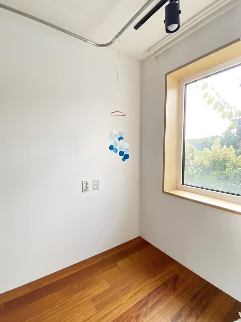 DIY-KIT | Italian Xylophone_Blue Circle | Shell Wind Chime Mobile | #0-330