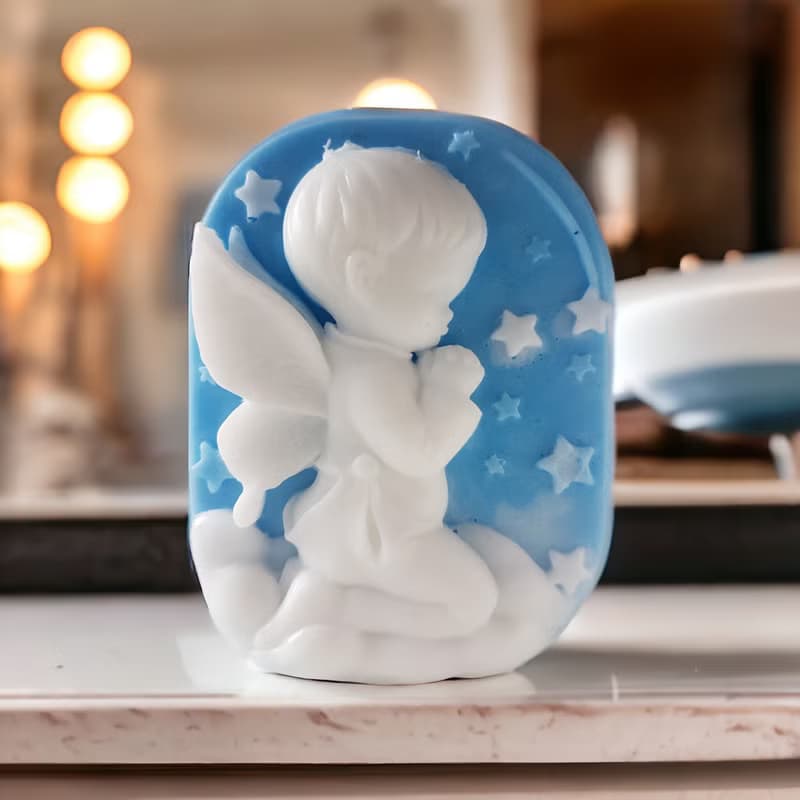 療癒系 祈禱天使Boy 精油香氛手工皂