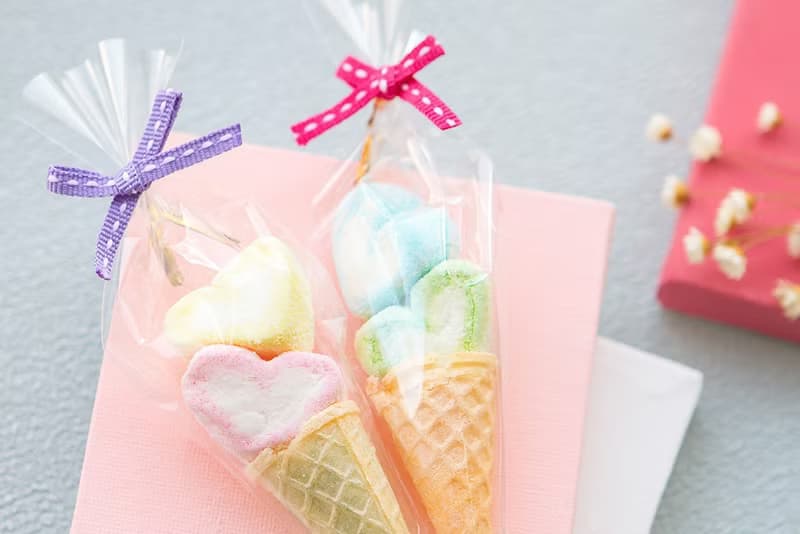迷你甜筒 愛心棉花糖 生日分享 寶寶彌月 滿月宴 工商禮品 活動品