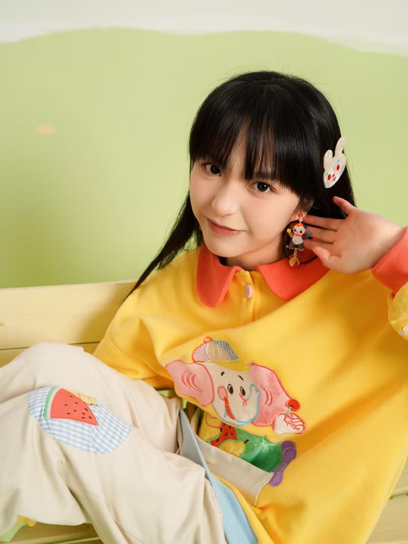 一閃一閃亮晶晶 80s復古昭和 可愛小兔子髮夾 天然貝殼材料