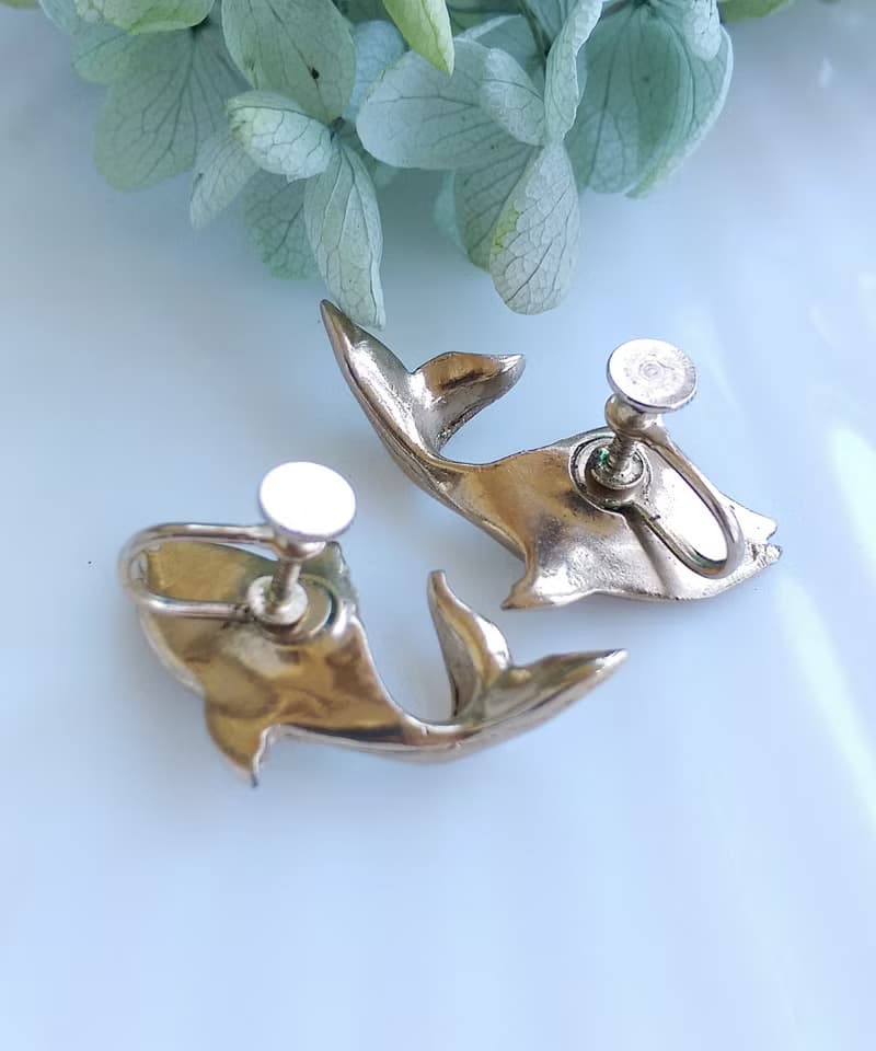 Vintage Jewelry 西洋古董飾品 栓式耳環