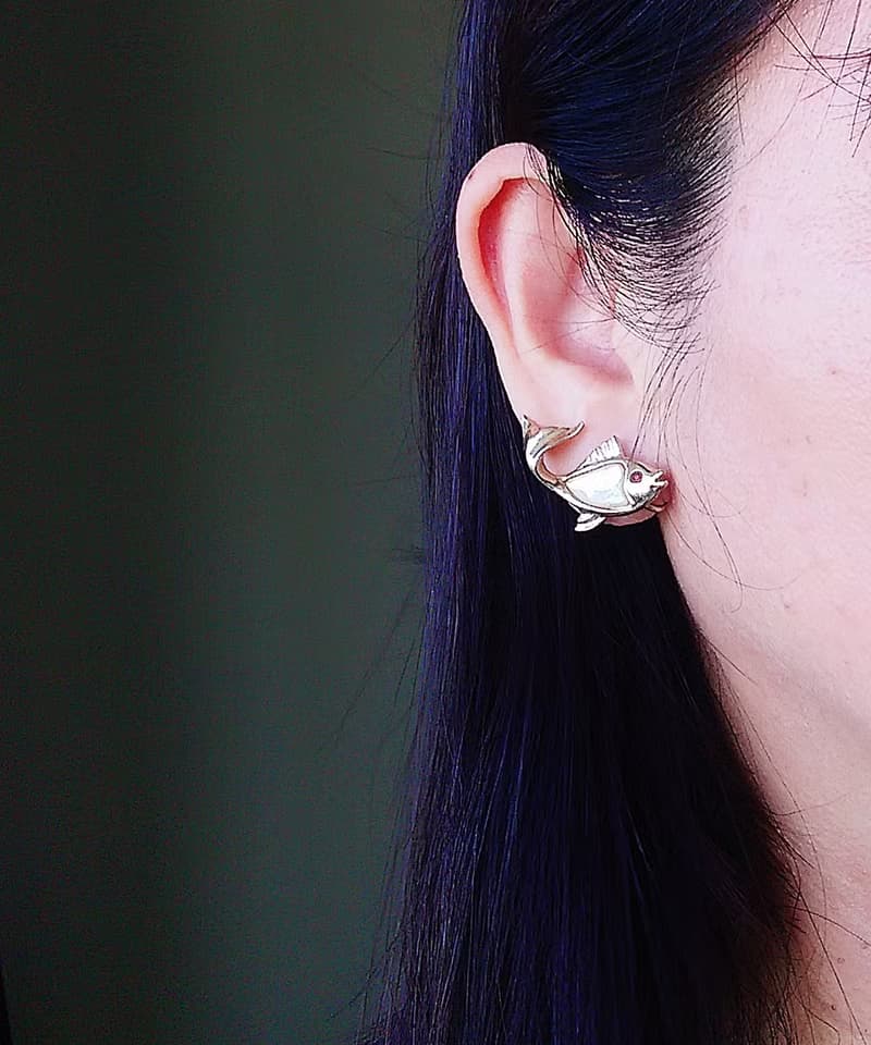 Vintage Jewelry 西洋古董飾品 栓式耳環