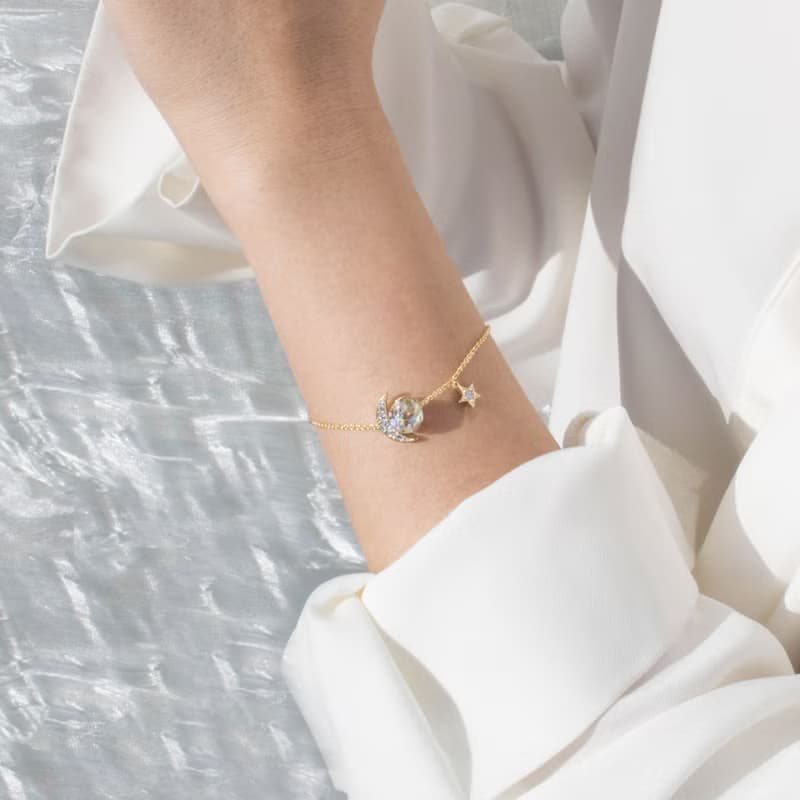 Lunar and Planetary Birth Snowball Bracelet