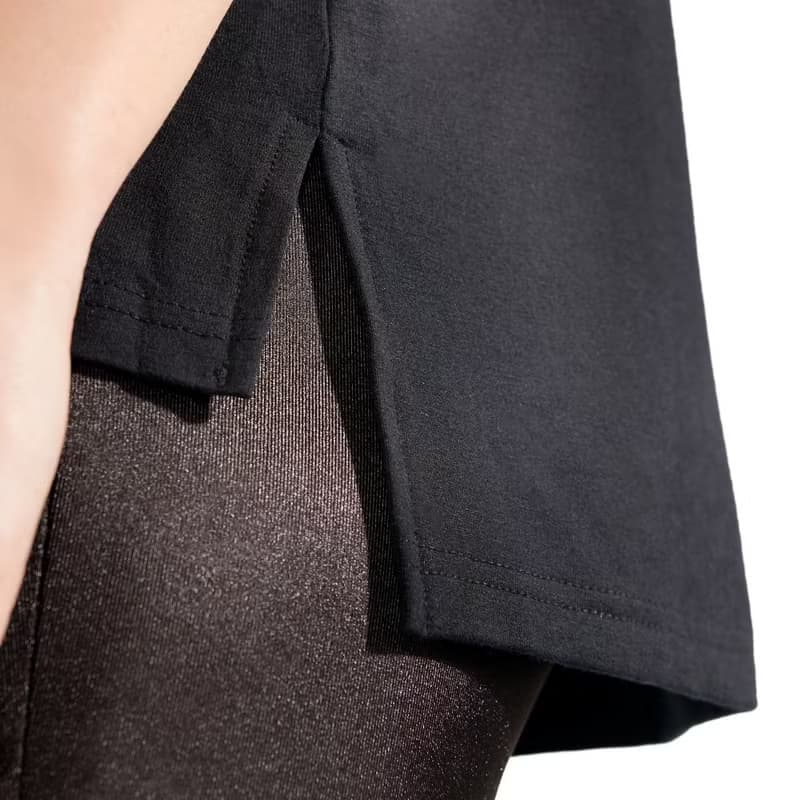 Bread & Boxers T shirt Soft Fiber 女用垂墜感柔棉T恤 - 黑