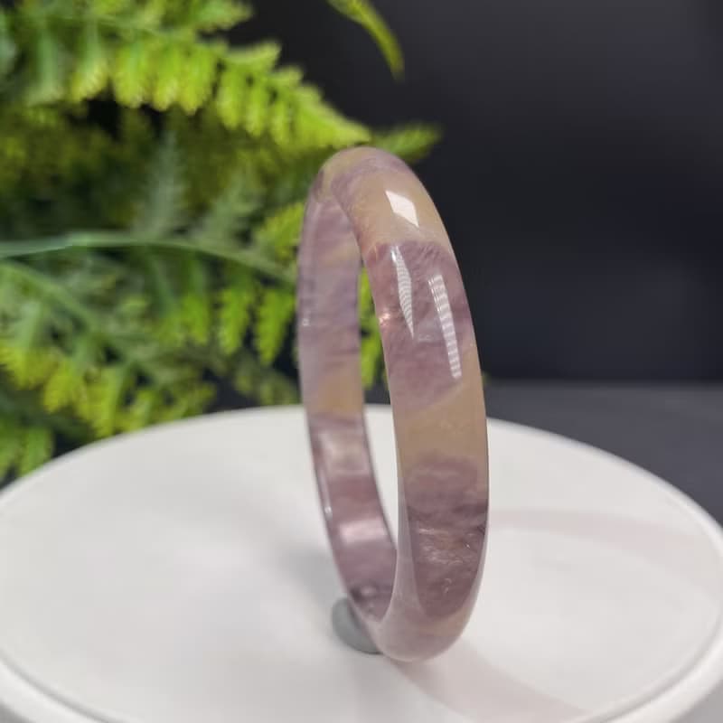 精品 羽毛極光23水晶手鐲 60MM 冰透閃片星光 清潔脈輪 穩固能量